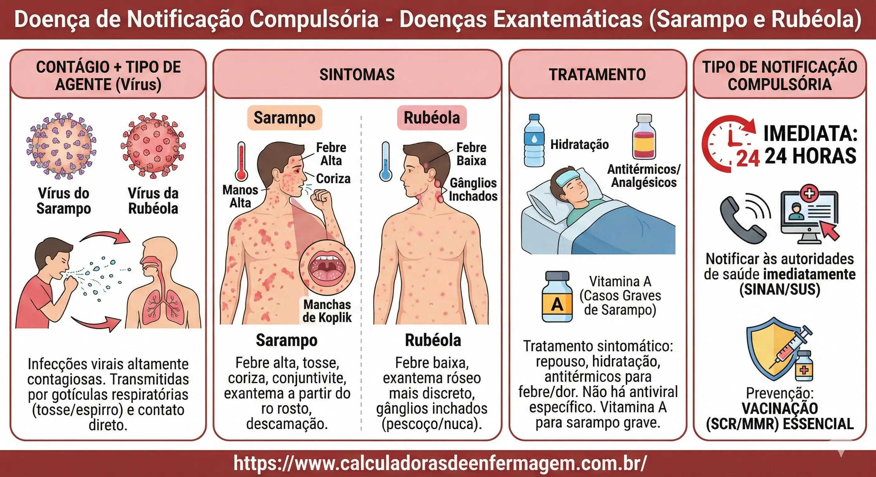 Doenças Exantemáticas (Sarampo e Rubéola)